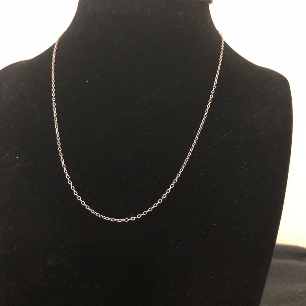 Silver chain stamped Dixelle, vintage. 7.5” long